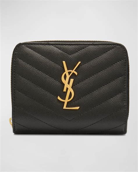 ysl wallet compact|YSL handmade wallet.